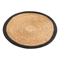 GENERICO - Set 6 individuales seagrass negro