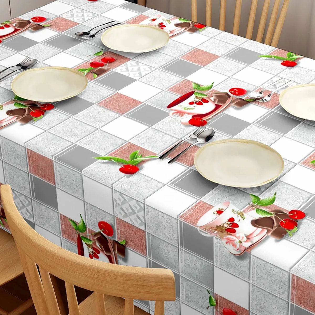 GENERICO - Mantel hule rectangular pvc 140x240cm