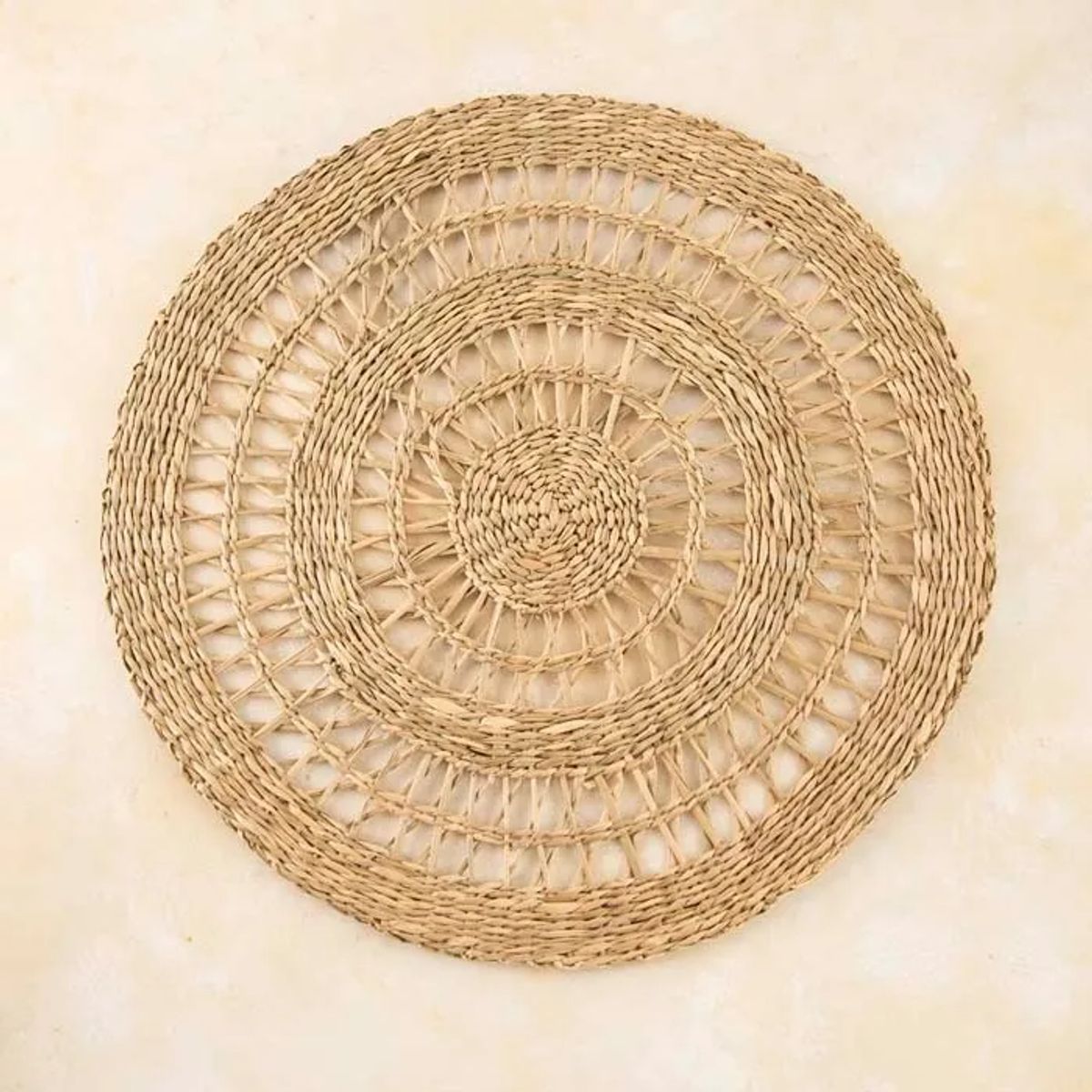 GENERICO - Set 4 individuales seagrass calados