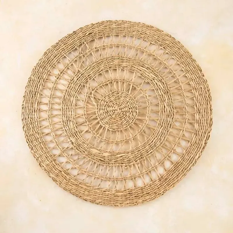 GENERICO - Set 4 individuales seagrass calados