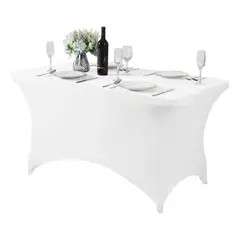 GENERICO - Funda mantel spandex mesa evento 180x77x74cm