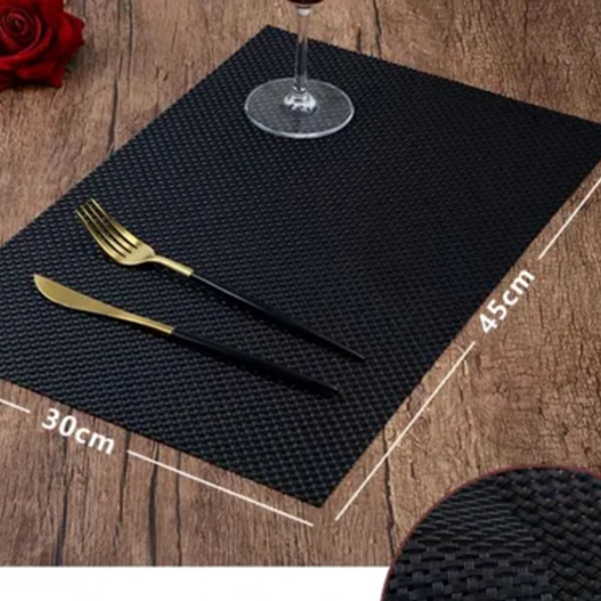 GENERICO - Individuales nórdicos lujo x6