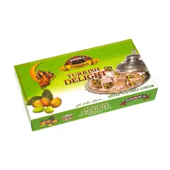 KOSKA - Delicias Turcas Lokum aroma Vainilla con trozos de Pistachos 125g