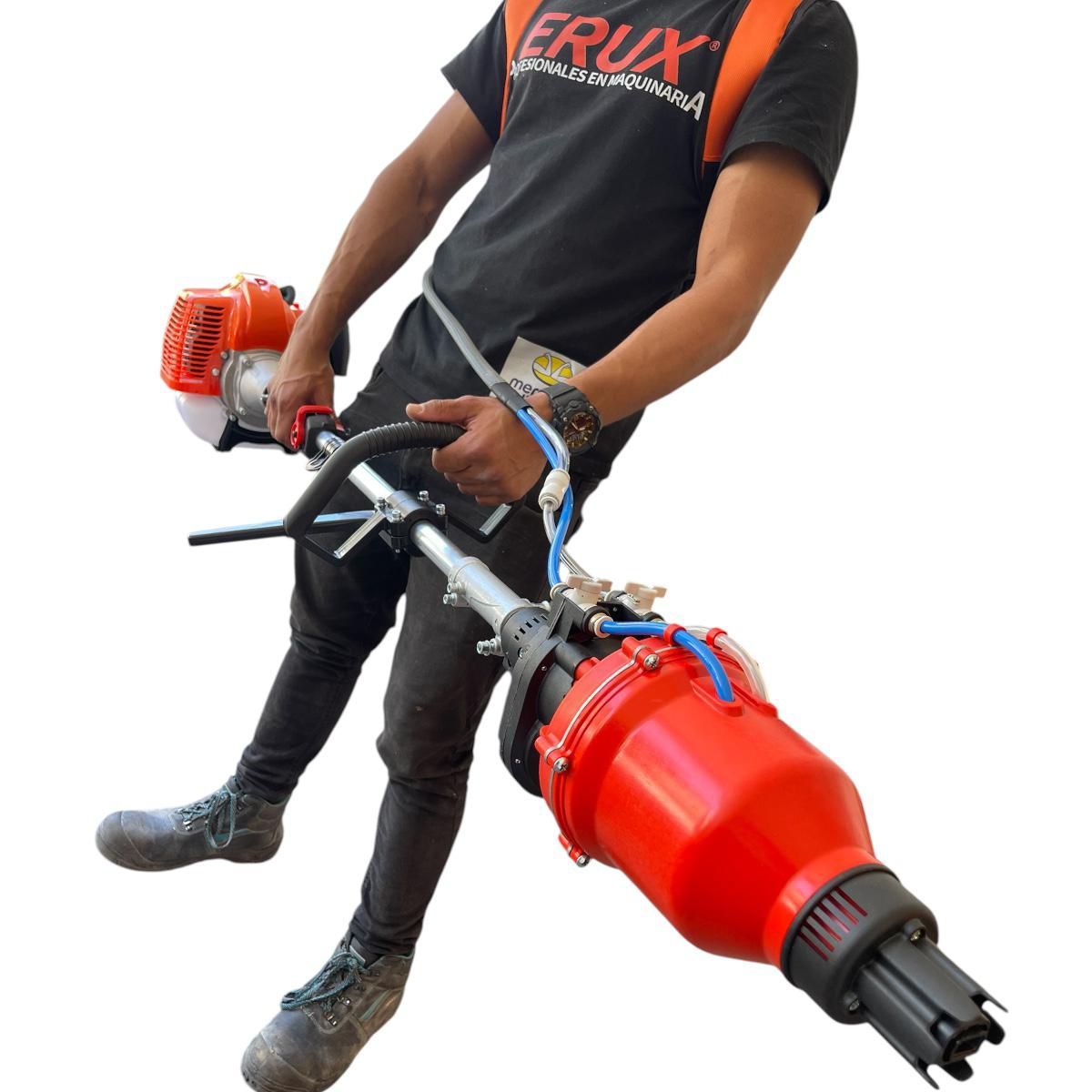 GENERICO - Orilladora Fumigadora 5 En 1 Erux Motor 52cc, Profesional