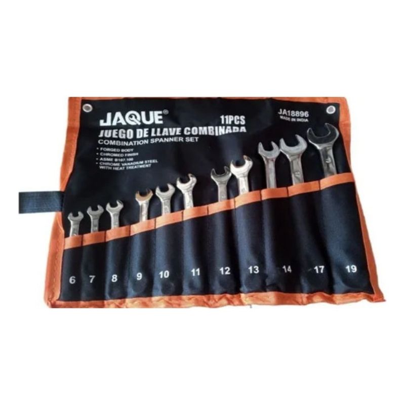 GENERICO - Juego Llave Combinada 12 Pcs Punta Corona 6 A 32 Mm