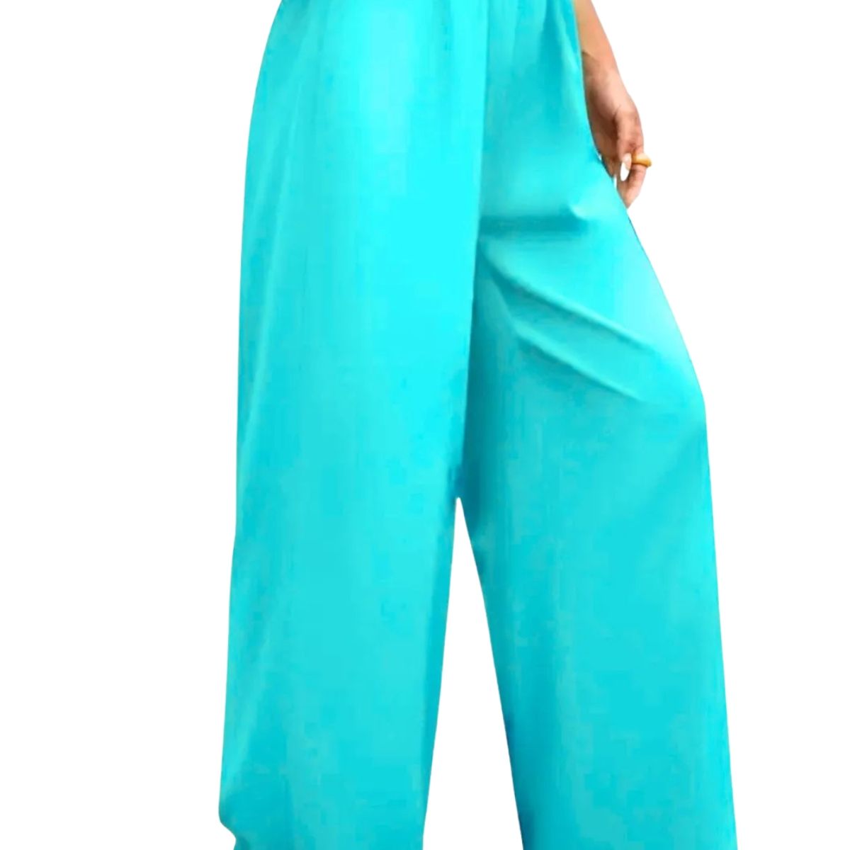 LOOK SHOP - Pantalón Palazzo Ancho Tela Liviana Verano 303