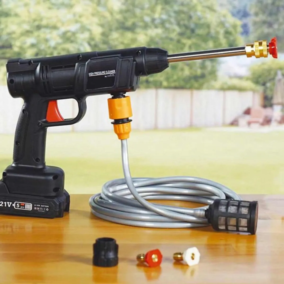 A3D - Hidrolavadora Inalámbrica High Pressure Cleaner