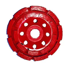 METALFER - Disco Copa Diamantada 412 Doble Segmento