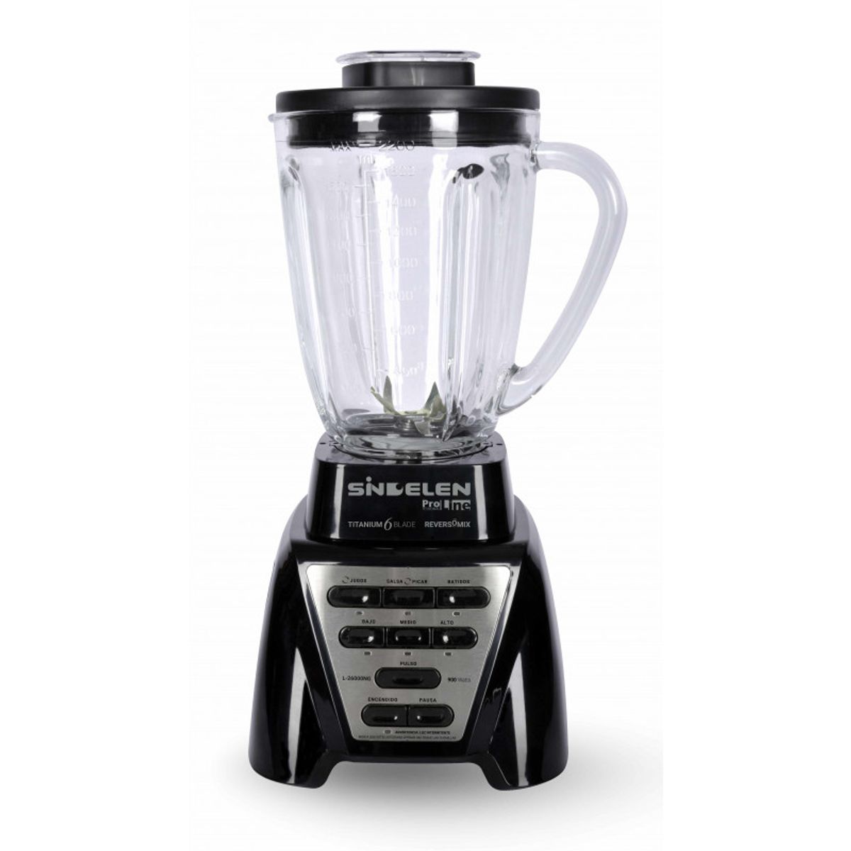 SINDELEN - Licuadora Juguera Pica Hielo Reversa 22Lts Sindelen L-26000NG 1000W