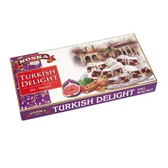 KOSKA - Delicias Turcas Lokum Sabor Higos Nuez 400G