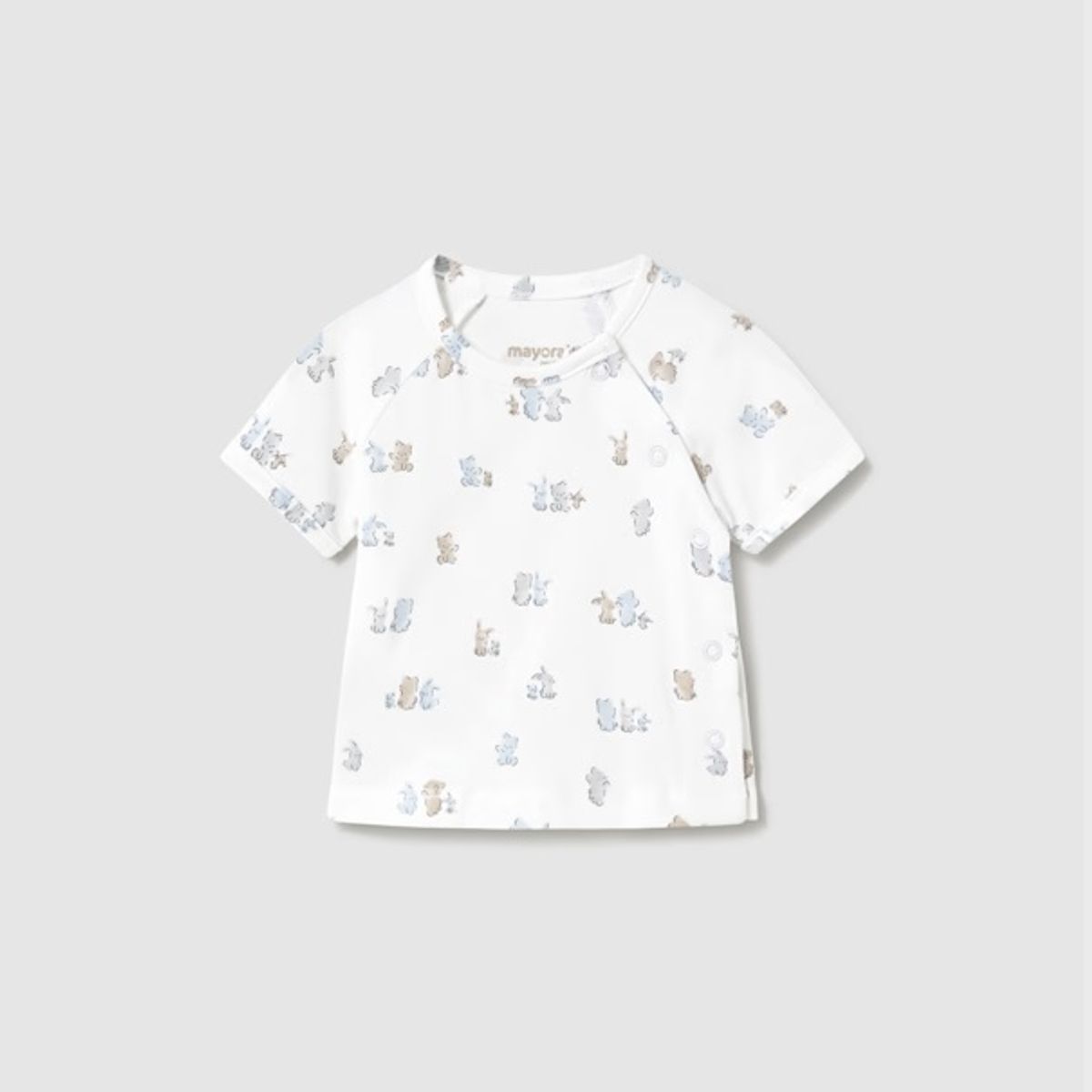 MAYORAL - Conjunto tipo Chándal con camiseta estampada recién nacida