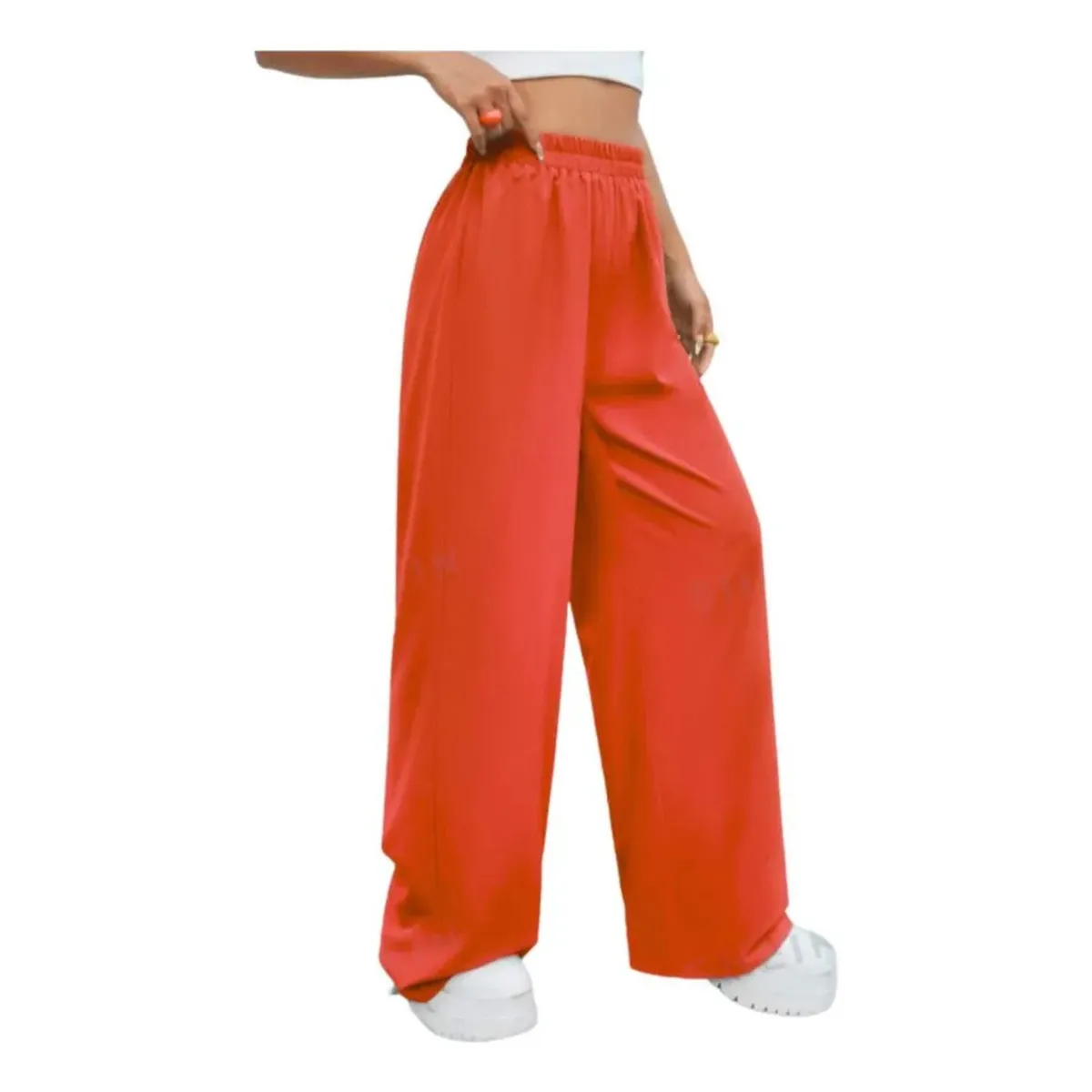 LOOK SHOP - Pantalón Palazzo Ancho Tela Liviana Verano 303