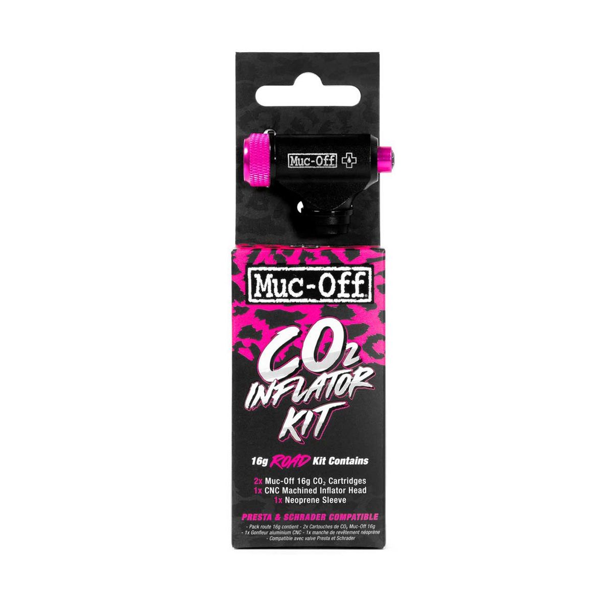 MUC OFF - Kit CO2 inflador para ruta Muc-Off