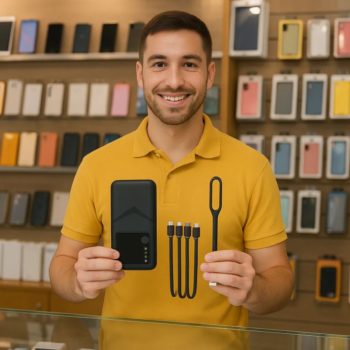 GENERICO - Batería Externa Power Bank 10000mAh Modelo R19