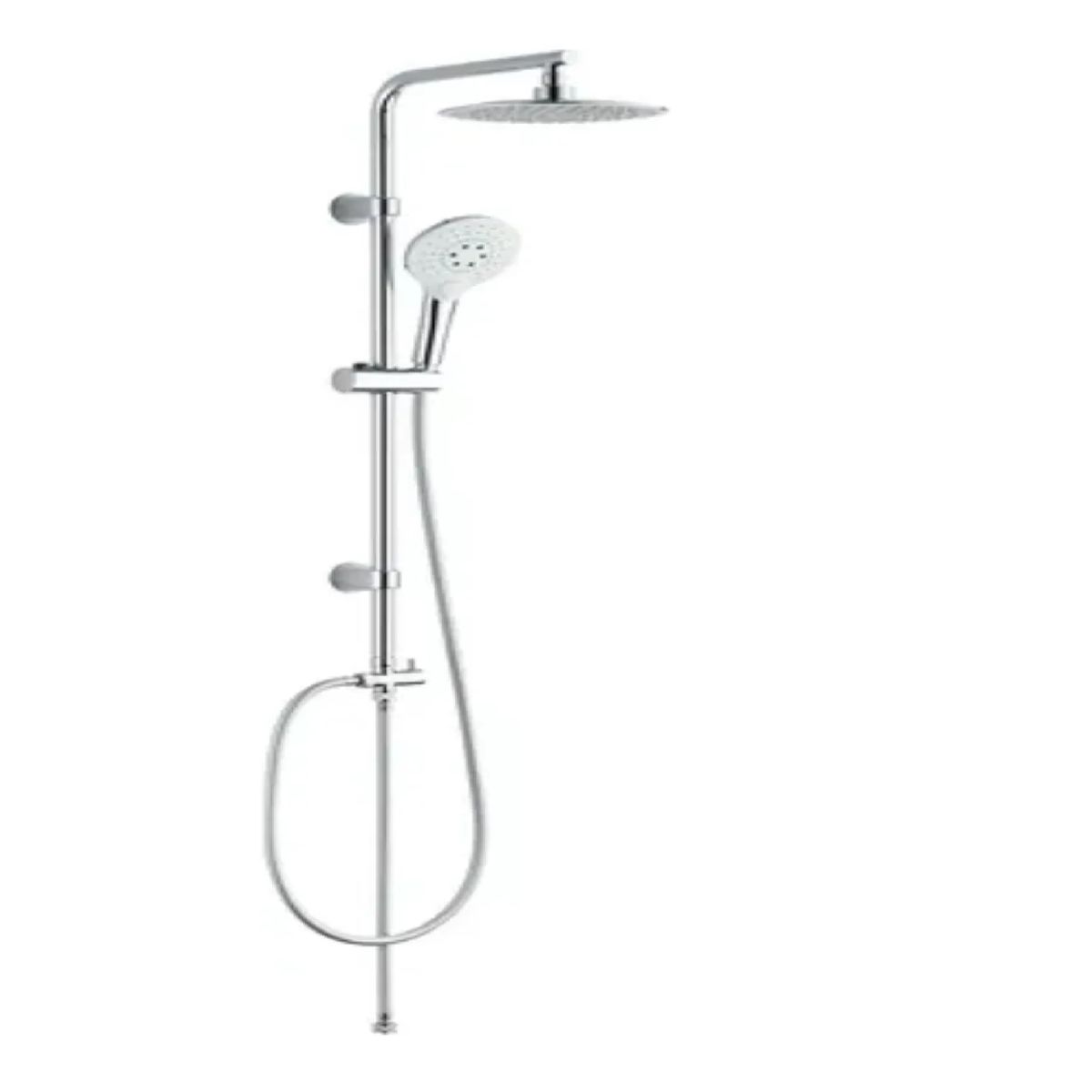 TAUMM - Columna De Ducha Simple Con Llave De Paso Taumm