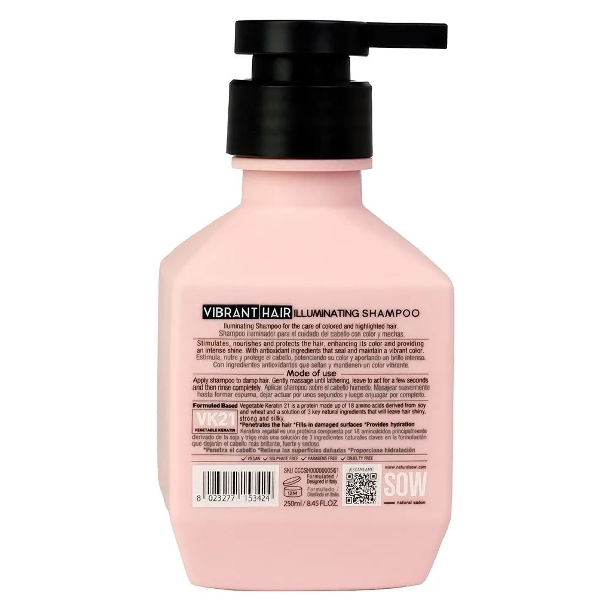 WELLA - Sow Illuminating Shampoo Vk21 250ml