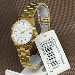 CASIO - RELOJ LTPV005G-7A MUJER ANALOGO METAL DORADO
