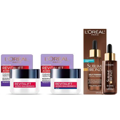 Imagen 2 del producto Pack Sublime Bronze Gotas Autobronceantes + Revitalift Día y Noche