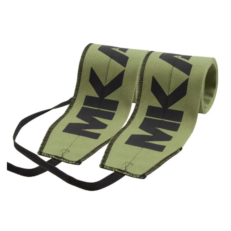 MORLAN - Muñequeras Rígidas de Tela para Gimnasio y Crossfit  Ajustable Verde