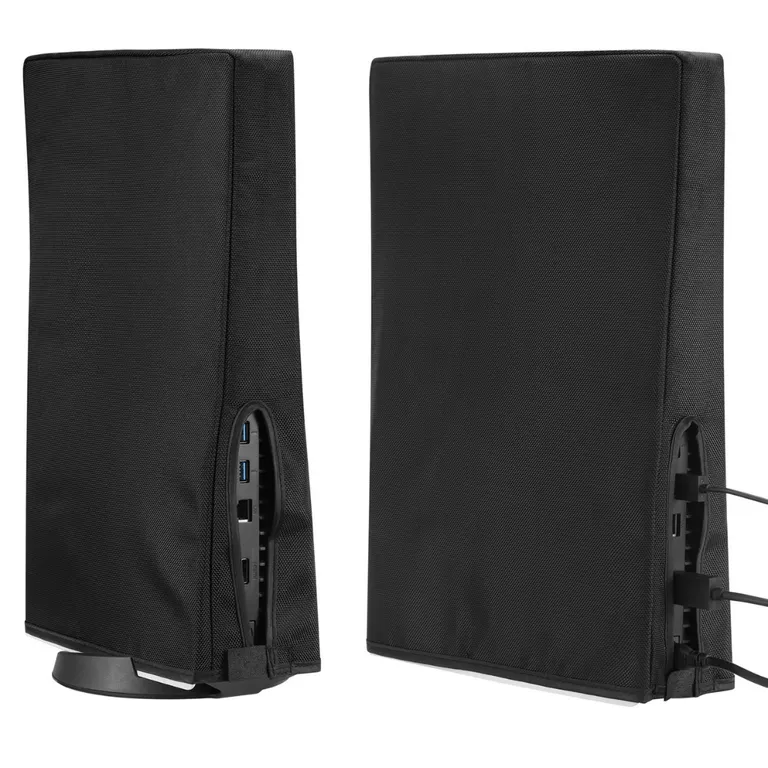 Funda Protectora Antipolvo Premium Consola Para Ps5 - Negro