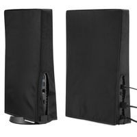 Funda Protectora Antipolvo Premium Consola Ps5 - Negro