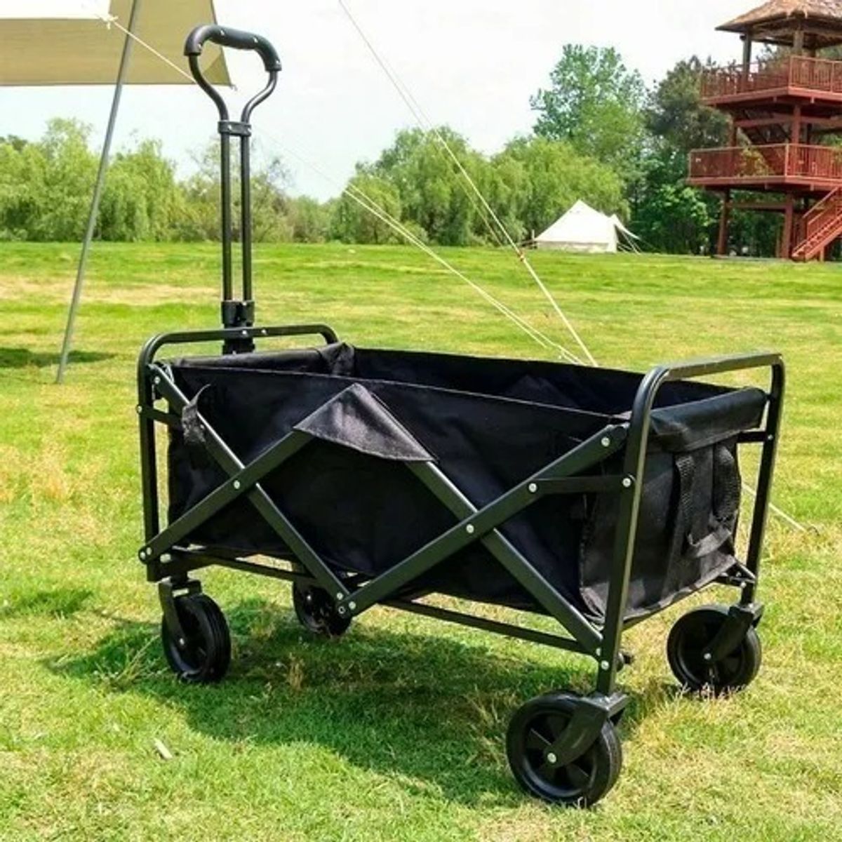 GENERICO - Carrito Para Compras Plegable Ideal Para El Camping