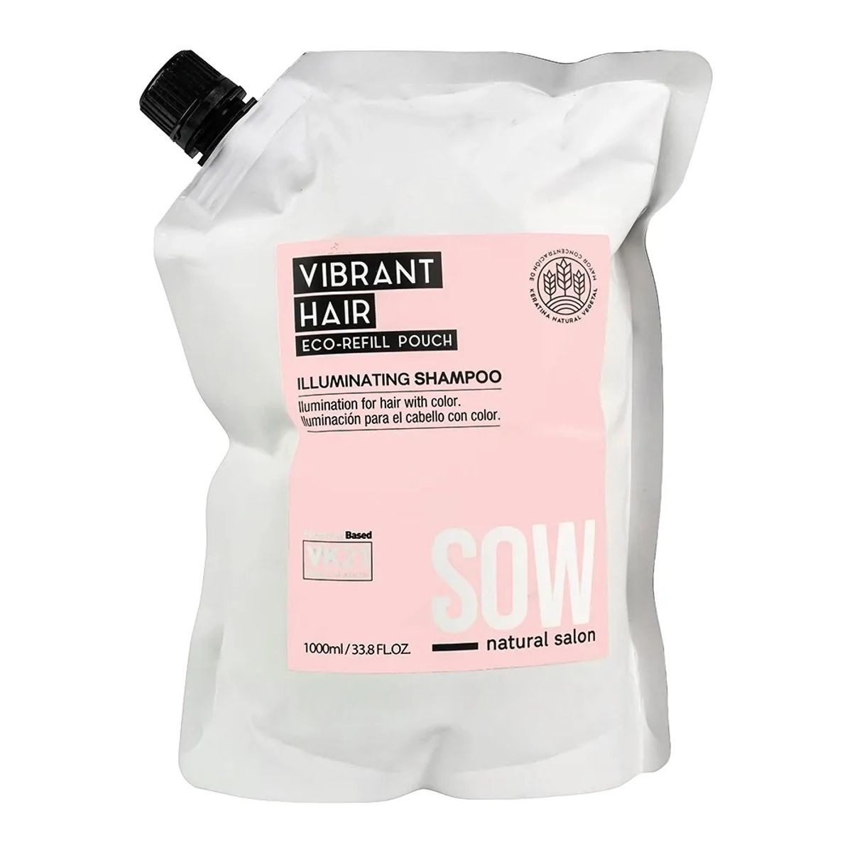WELLA - Shampoo Sow Recargable Vibrant Hair Illuminating Vk21 1000ml