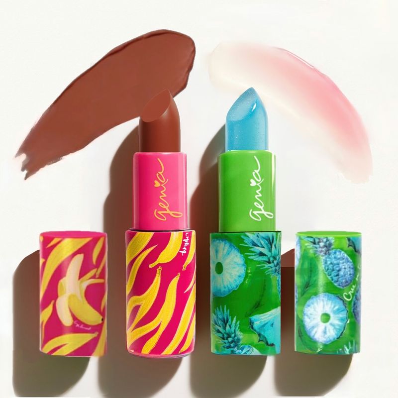 GENIA BEAUTY - MOCHA POP DUO - Labial y Balsamo de Labios