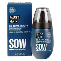 Sow Aceite Capilar Reparador Con Protección Térmica Total Beauty 50ml