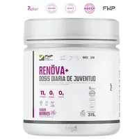 RENÖVA+ Colágeno Hidrolizado FWP Original - Biopéptidos Activos+ Resveratrol+Q10 + Vit y Min 315gr