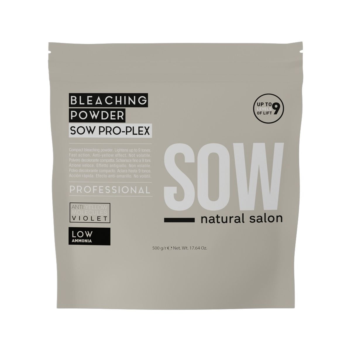 WELLA - Sow Polvo Decolorante Profesional Pro-plex 500g Máxima Protección