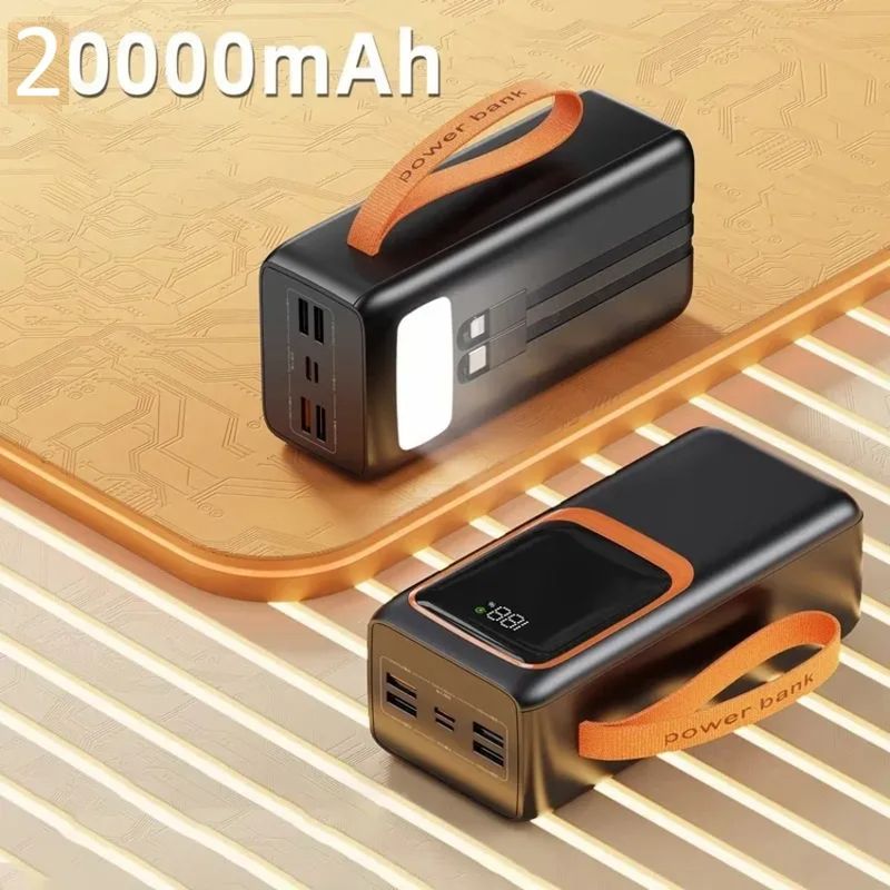 GENERICO - Batería Externa Power Bank 20000mAh