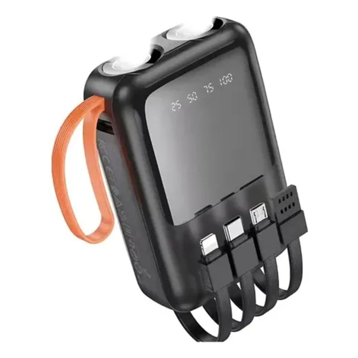 GENERICO - Power Bank 10000mAh Batería Externa Carga Rápida