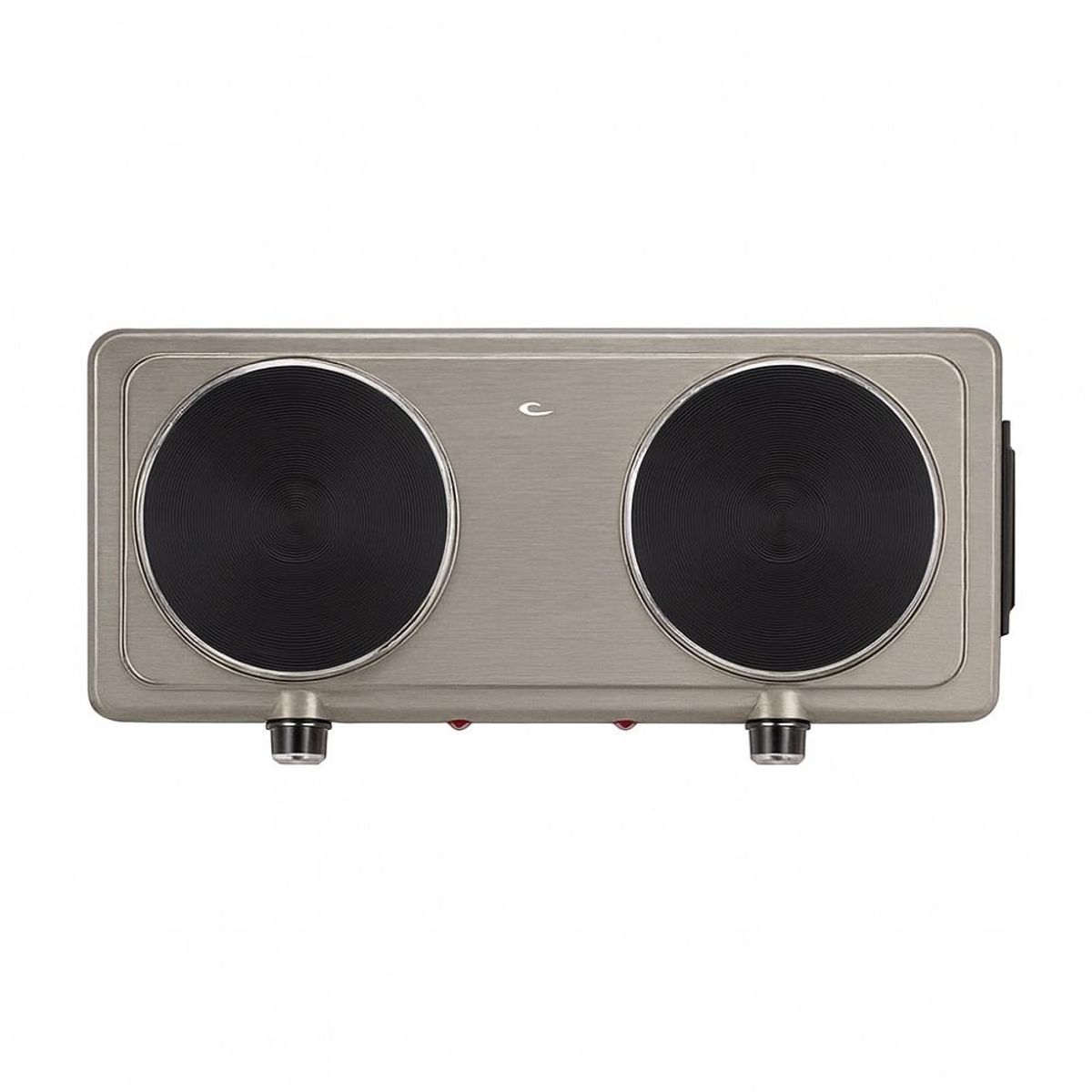 GENERICO - Cocinilla Estufa Eléctrica Doble Automática Ajustable 2000w