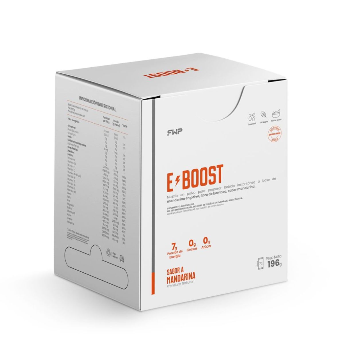 GENERICO - E-BOOST Energizante Natural Suplemento FWP