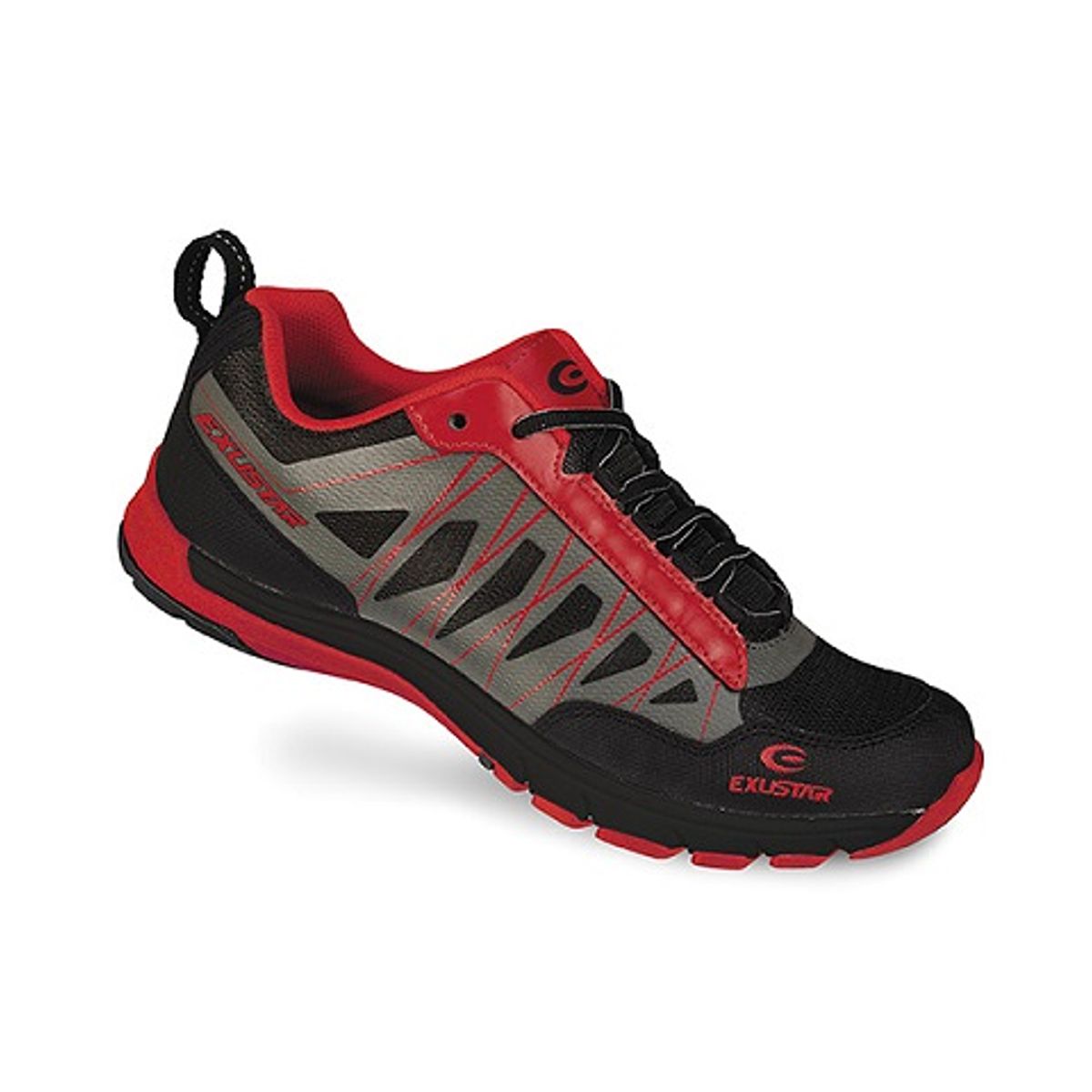 EXUSTAR - Zapatilla Exustar Sm825-RD /Cordon Nº37 BLACK/RED