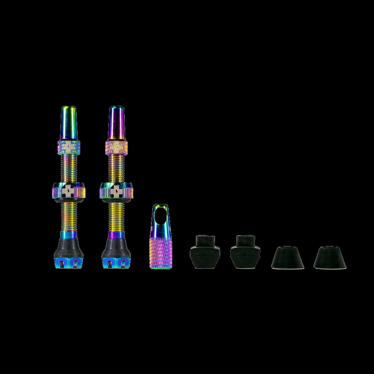 MUC OFF - Valvula Tubular Muc-Off V2 44MM/ Iridescente