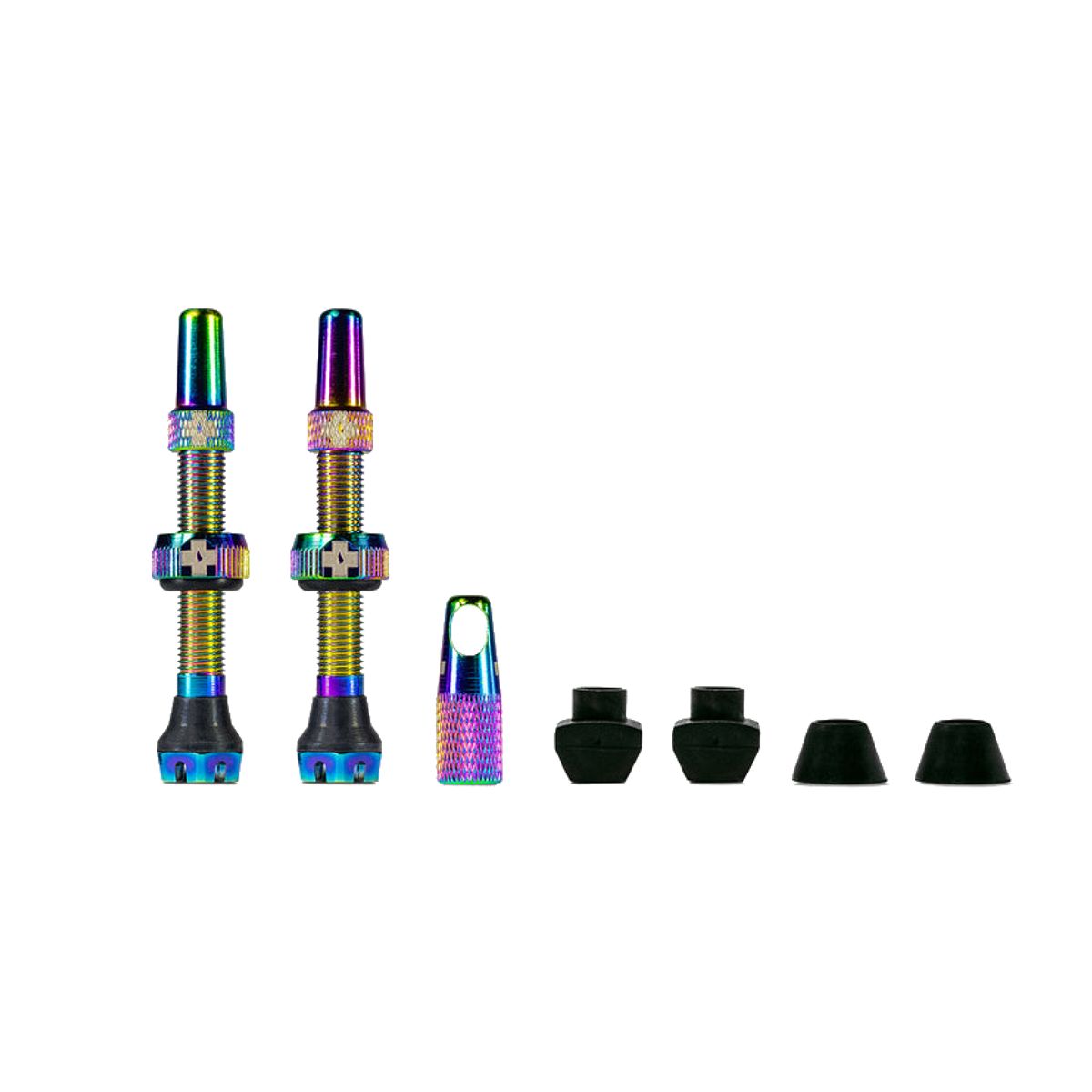 MUC OFF - Valvula Tubular Muc-Off V2 44MM/ Iridescente