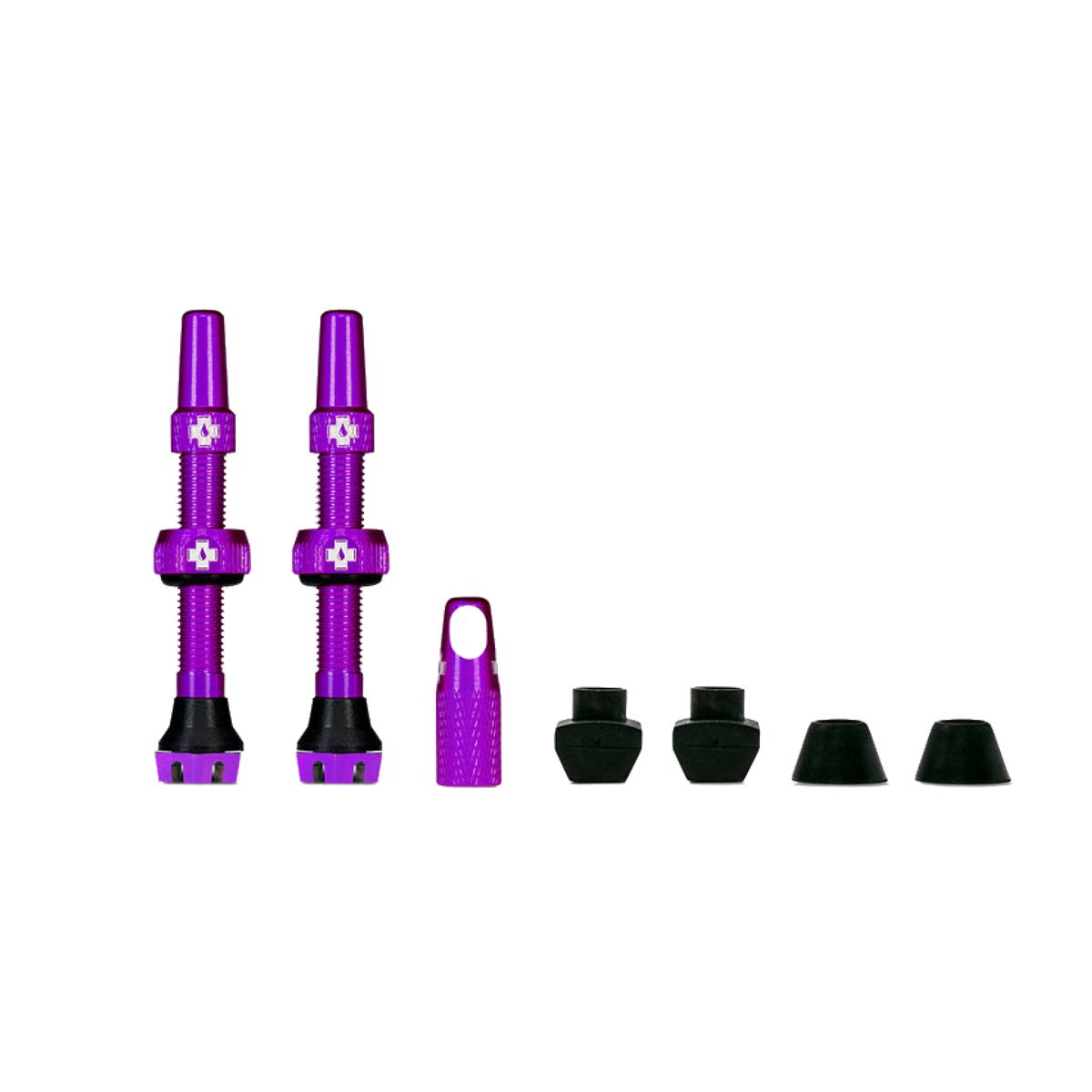 MUC OFF - Valvula Tubular Muc-Off V2 44MM/MORADO