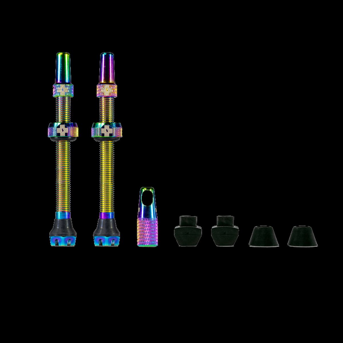 MUC OFF - Valvula Tubular Muc-Off V2 60MM/ IRIDESCENTE