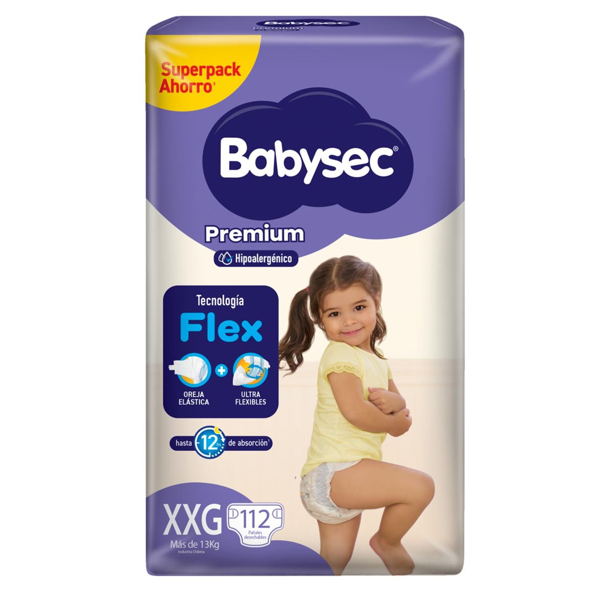BABYSEC - Pañales de Bebé Babysec Premium X112