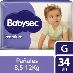BABYSEC - Pañales de bebé Premium Talla G X34