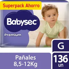 BABYSEC - Pañales de bebé Premium Talla G X136