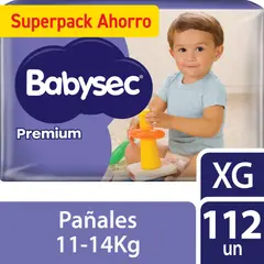 BABYSEC - Pañales de bebé Premium Talla XG X112