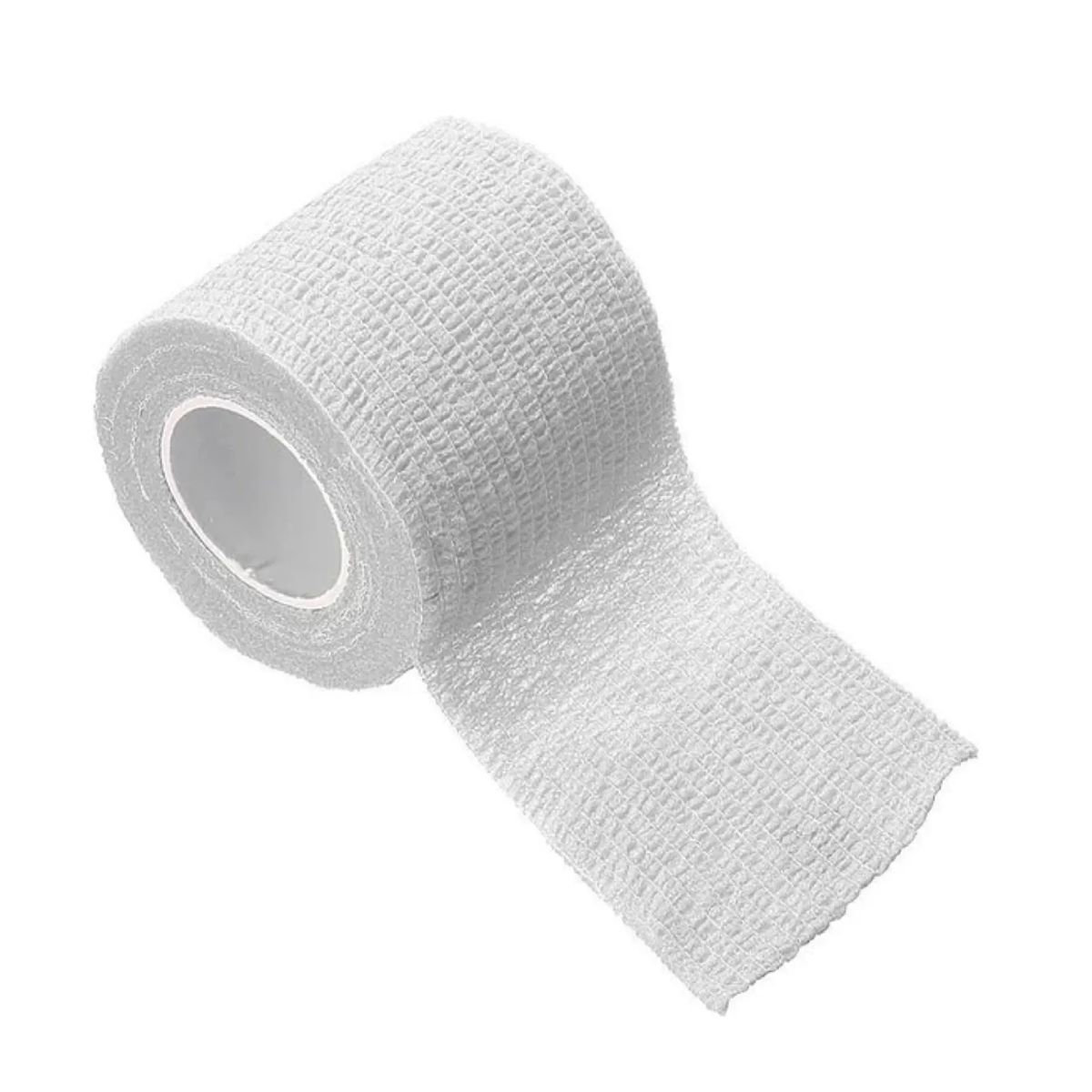 GENERICO - Venda Coban Autoadhesiva Vendaje Deporte 75mm x450cm unidad Blanco