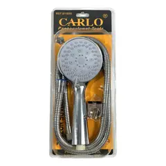 CARLOS I - Juego De Ducha Cromado 1 Función 1.75mts/1/2 Carlo 6000415
