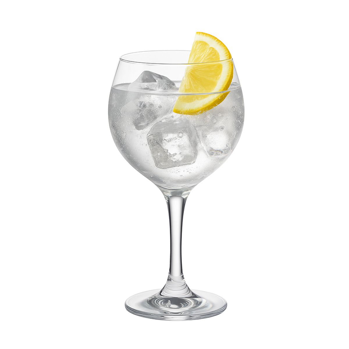 GENERICO - Set 6 Copas Para Gin Cocktail Vidrio grueso 690ml Cristal