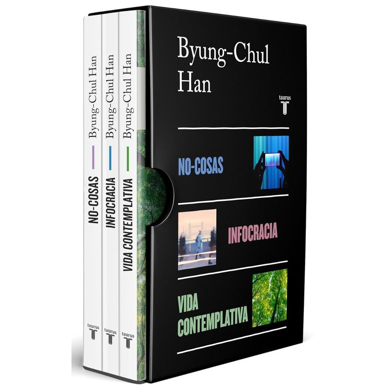 TAURUS - ESTUCHE BYUNG CHUL HAN 3 TOMOS