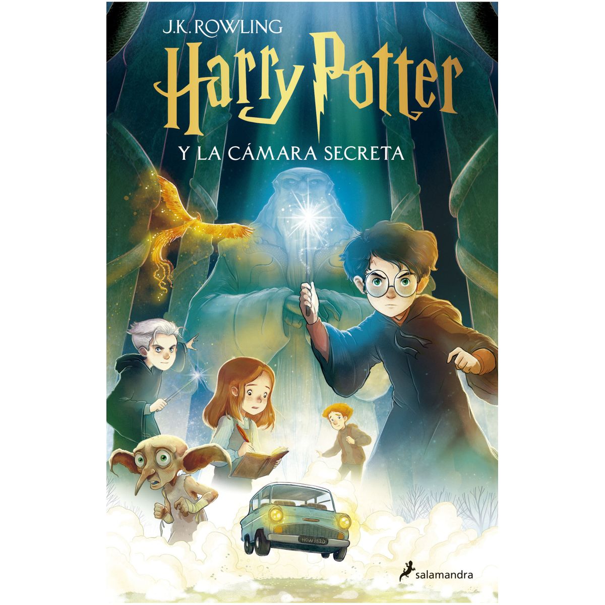 SALAMANDRA - HARRY POTTER Y LA CAMARA SECRETA EDICIÓN CON ILUSTRACIONES DE XAVIER BONE 2