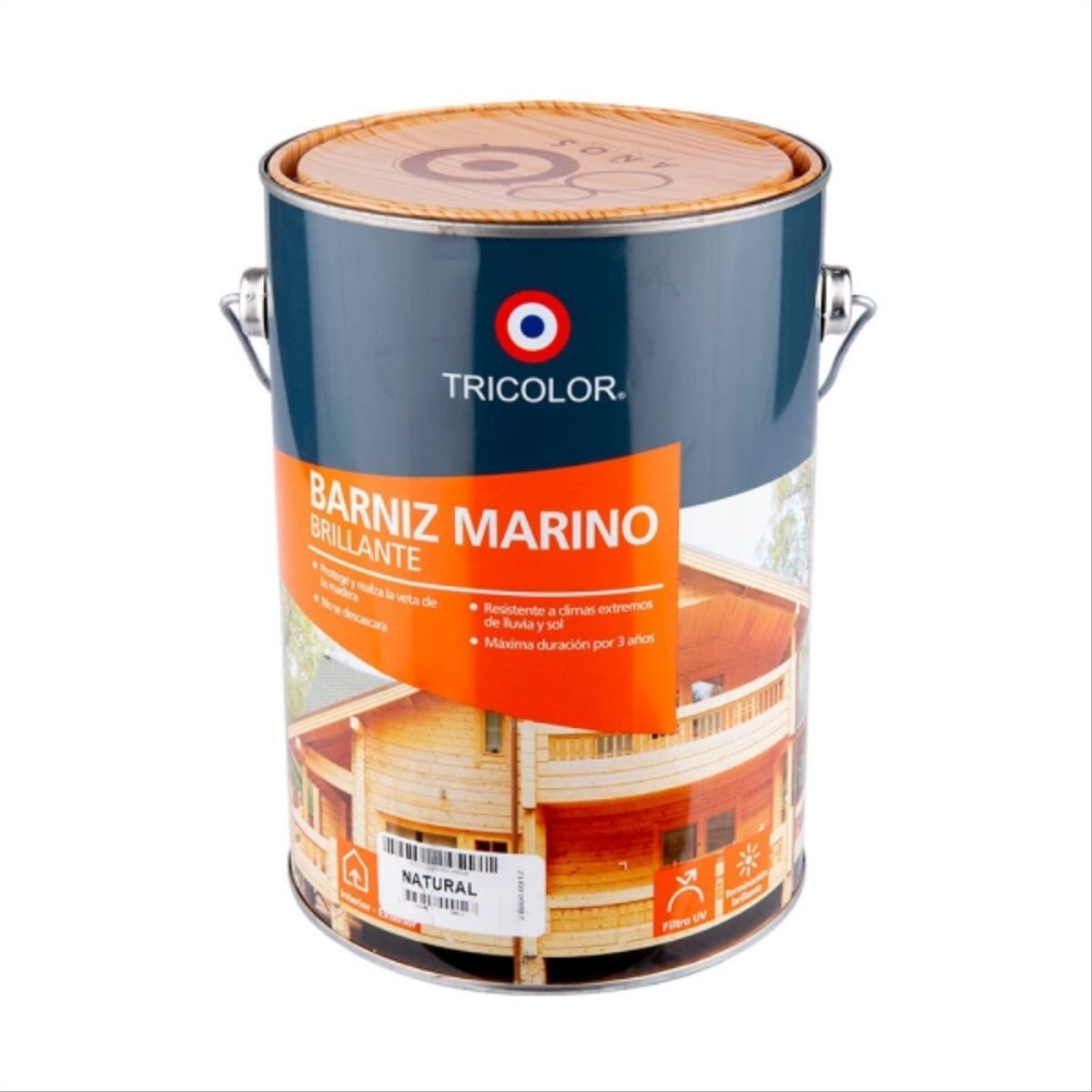 TRICOLOR - Barniz marino natural 1 gal